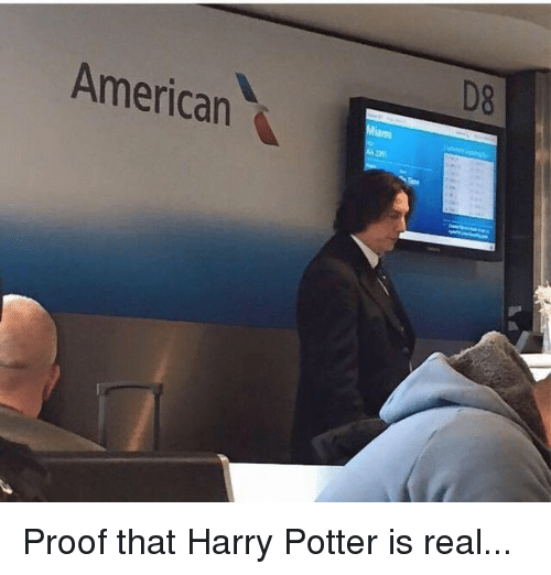 American E Proof That Harry Potter Is Real