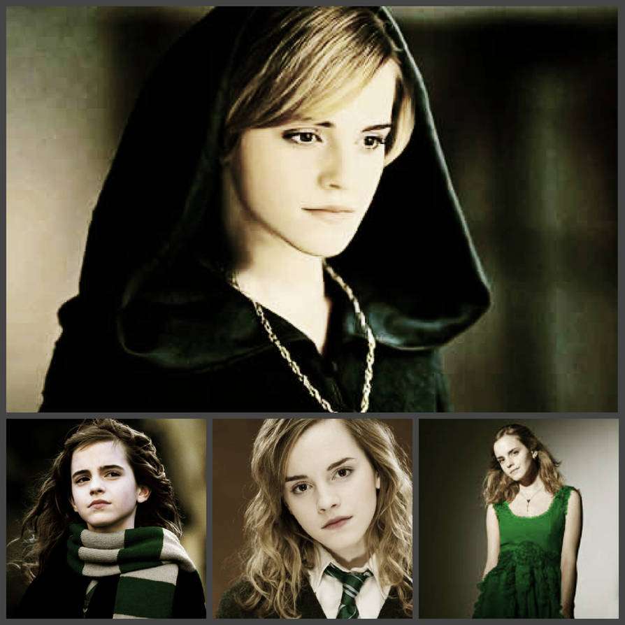 Collage Dark!Hermione Jean Grindelwald by Rin