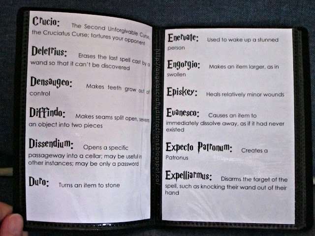 Crafty Distractions: A Harry Potter Spell Book