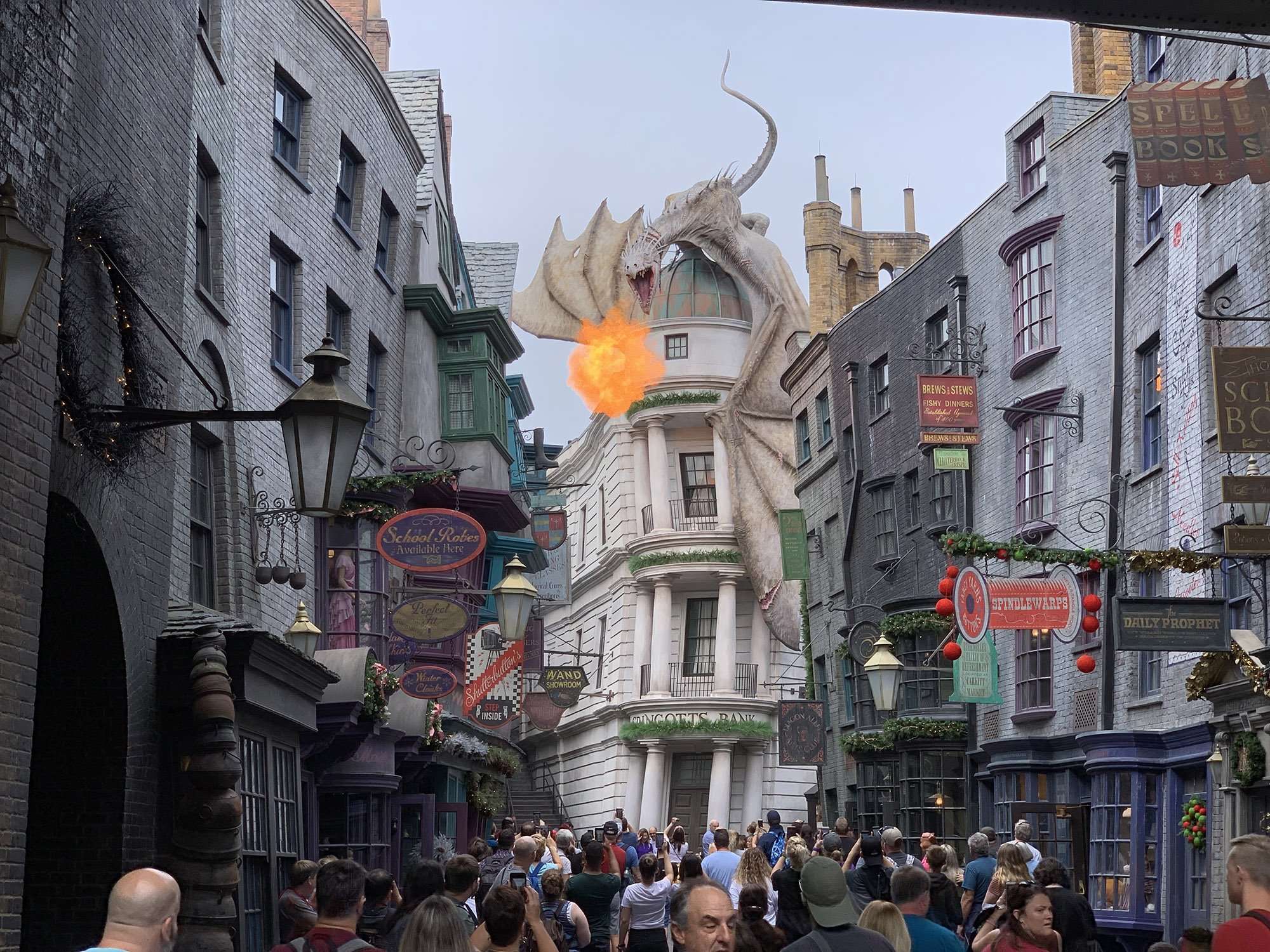 Diagon Alley Harry Potter Universal Studios Orlando Map