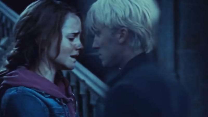 Did Draco Like Hermione In Harry Potter?