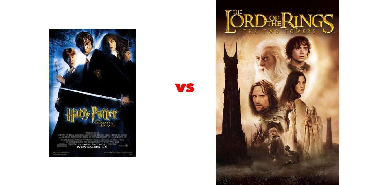 Harry Potter and the Chamber of Secrets vs The Lord of the ...