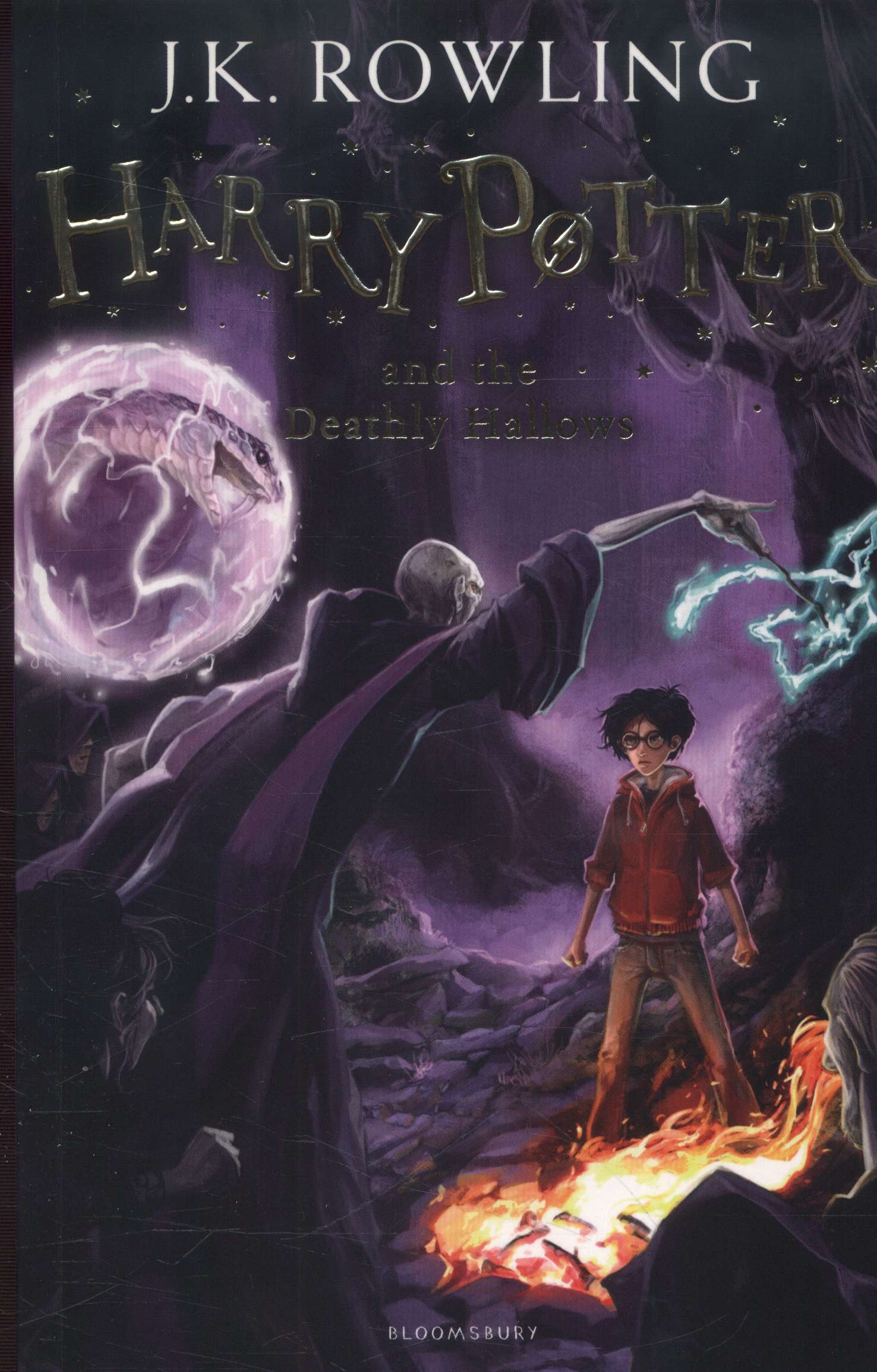 Harry Potter and the Deathly Hallows by Rowling, J. K. (9781408855713 ...