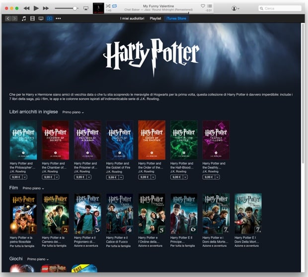 Harry Potter, Apple presenta tutti gli ebook della saga in edizione ...