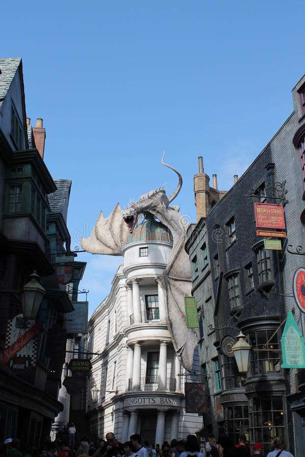 Harry Potter Attraction Universal Studios Editorial Stock ...