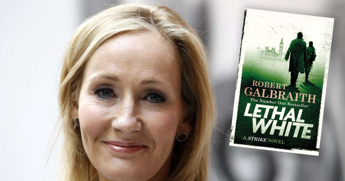 Harry Potter author JK Rowling reveals why she wrote crime ...