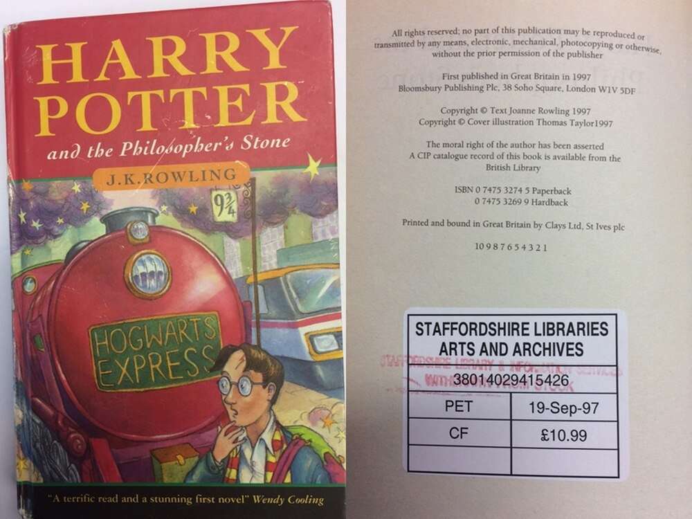 Harry Potter book bought for £1 near Stafford set to sell ...