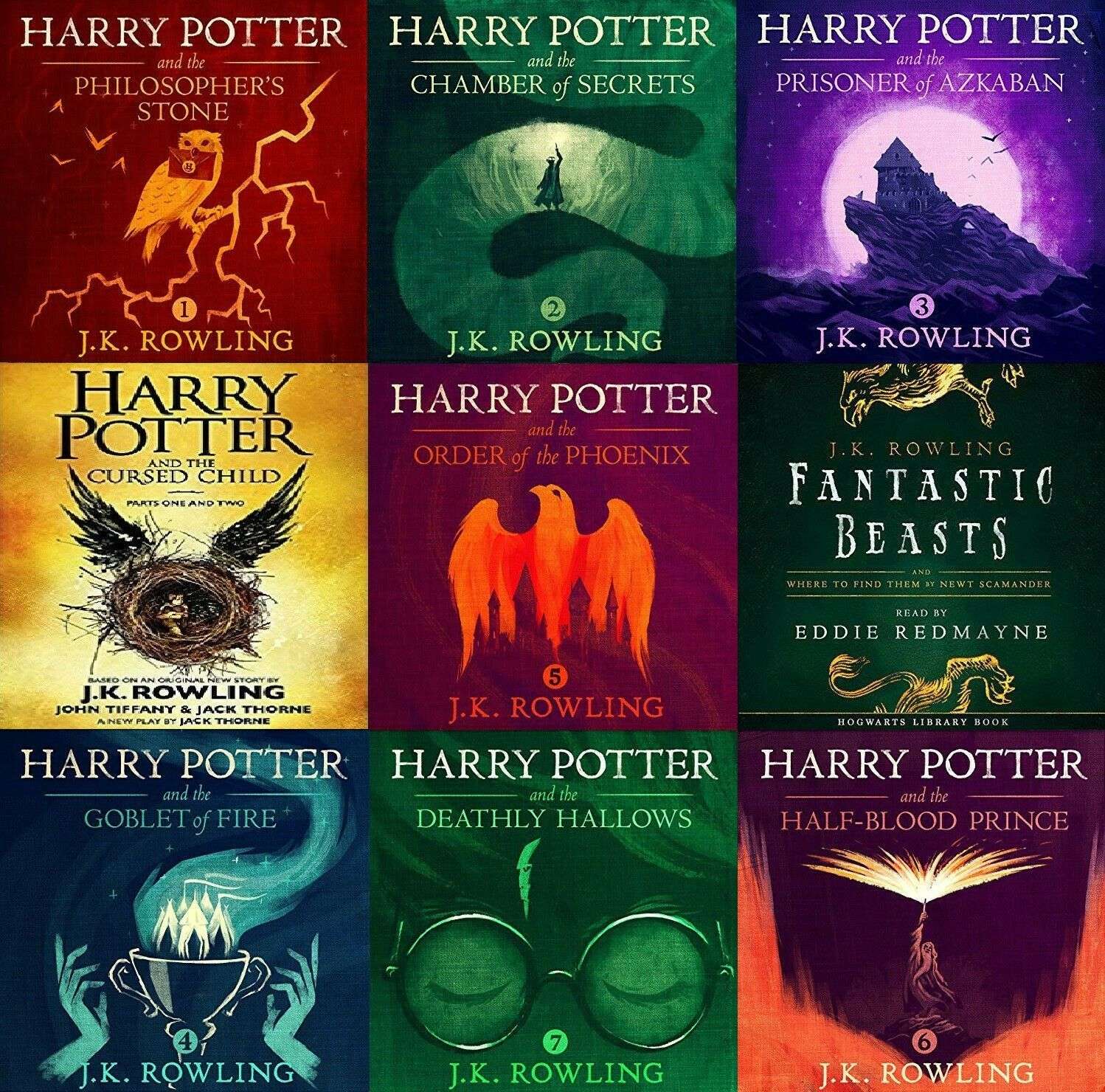 Harry Potter Collection Unabridged Audiobooks
