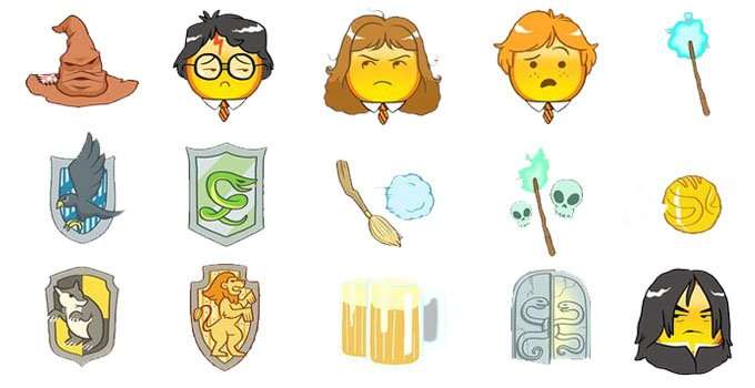 Harry Potter Emoji Keyboard for iOS &  Android  Free ...