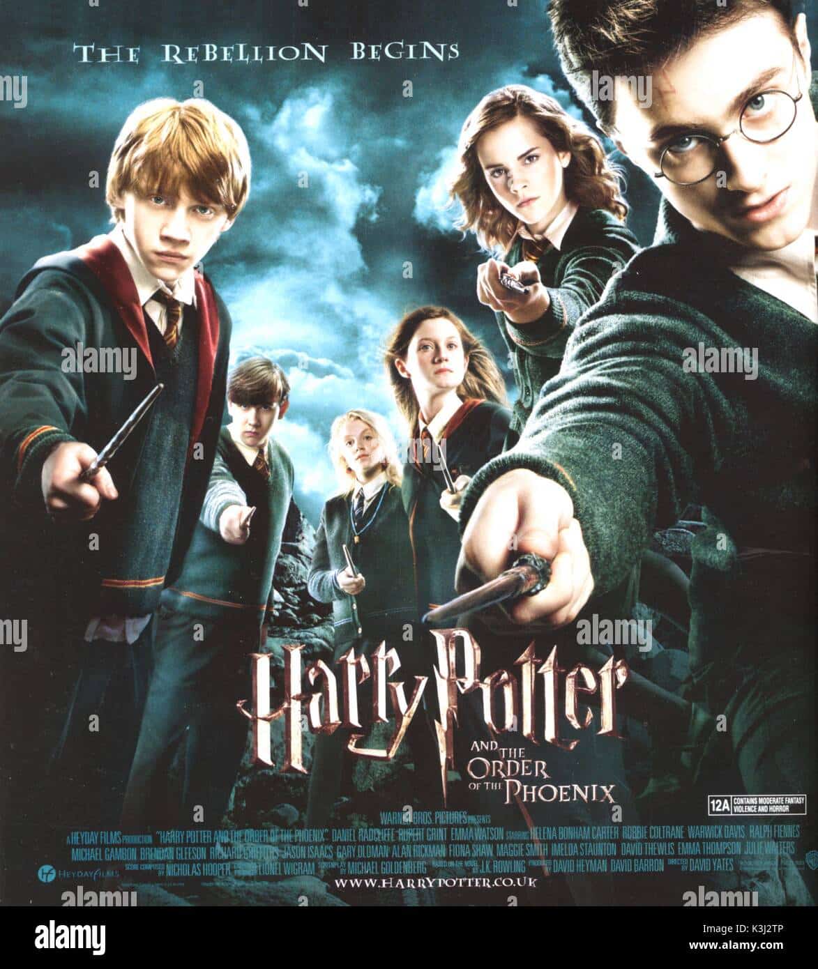 Harry Potter Order Of The Phoenix 2007 Stock Photos &  Harry Potter ...