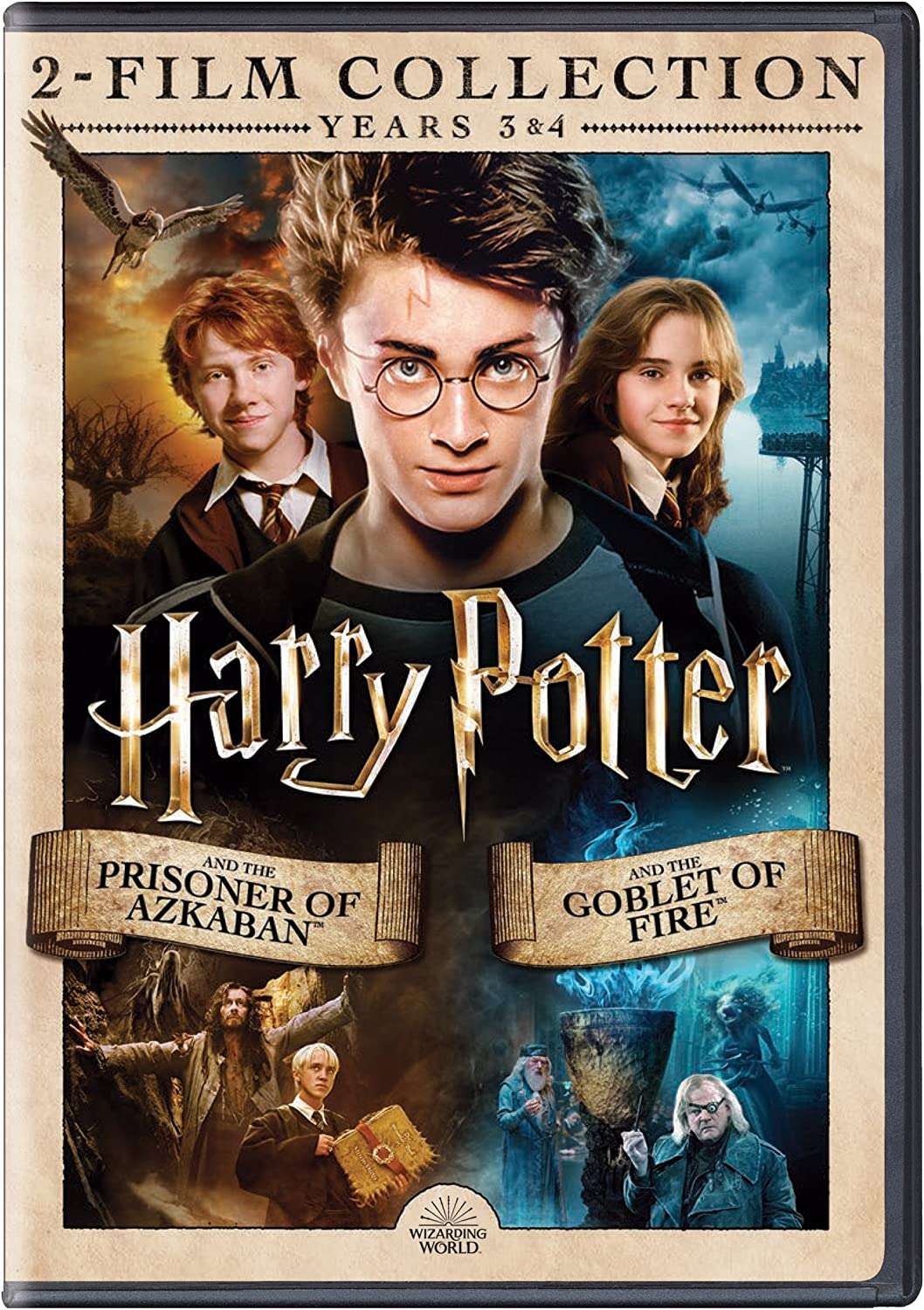 Harry Potter: The Complete 2 Movies Collection Years 3 &  4 2004, 2005 ...