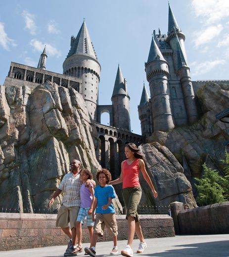 Hogwarts Castle, at Islands of Adventure! Amazing ride!