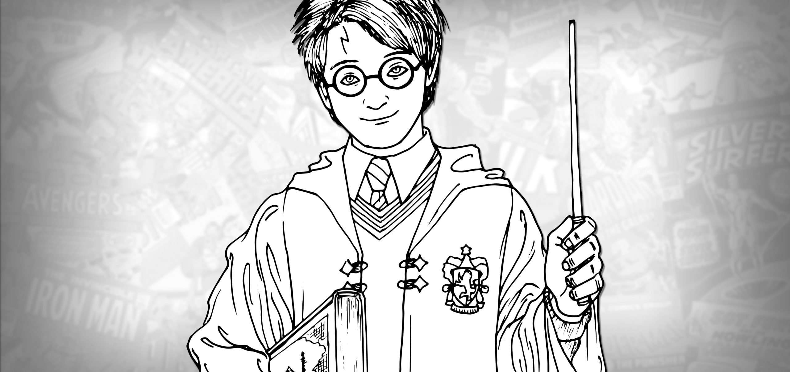 How to Draw HARRY POTTER (Harry Potter Movie Series ...