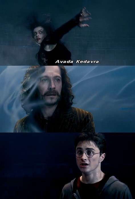 I COULD NOT HANDLE THIS SCENE. WHY. WHY DID SIRIUS HAVE TO ...