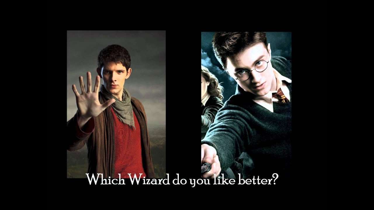 Merlin BBC vs. Harry Potter