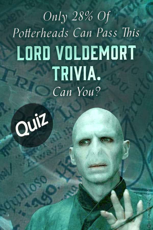 Only 28% Of Potterheads Can Pass This Lord Voldemort ...