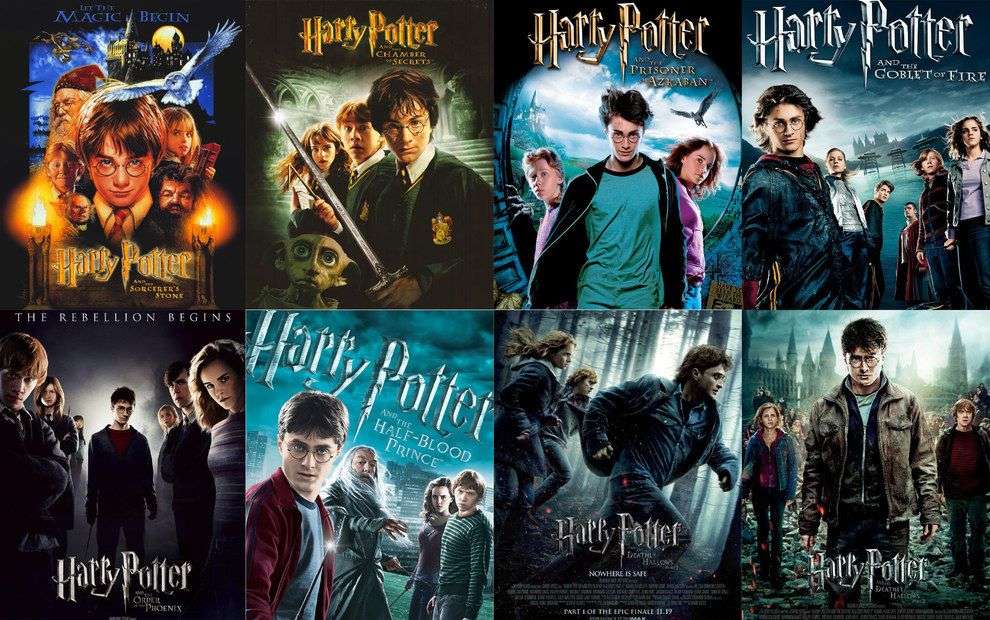 The Harry Potter film saw eight films released over the ...