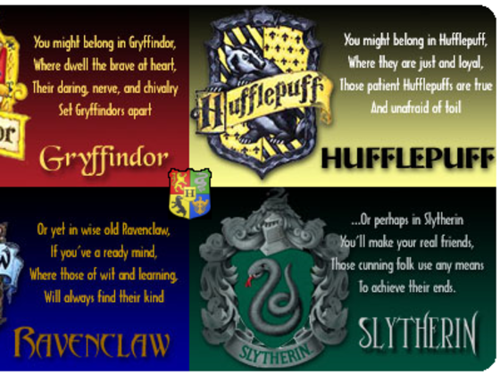 What Hogwarts House are you in?