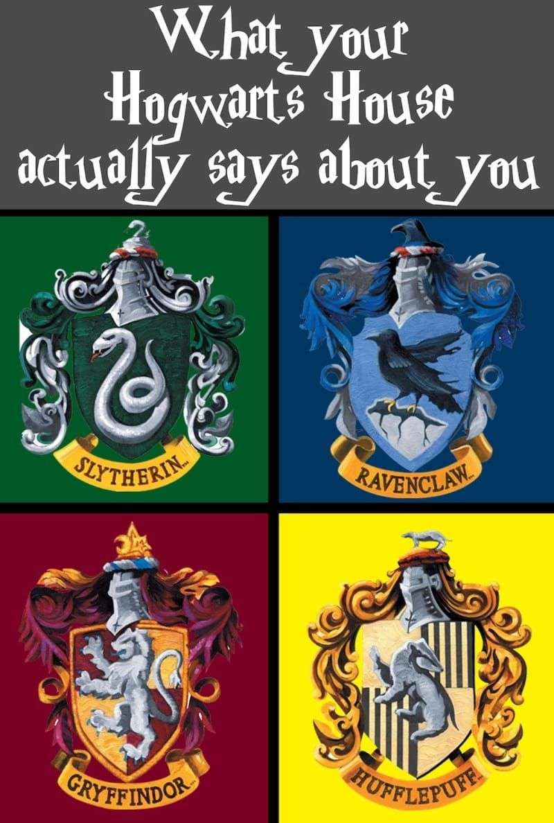 What Your Hogwarts House Actually Says About You