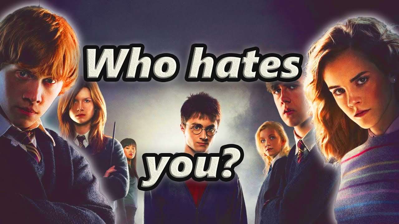 Which Harry Potter Character Hates you the most
